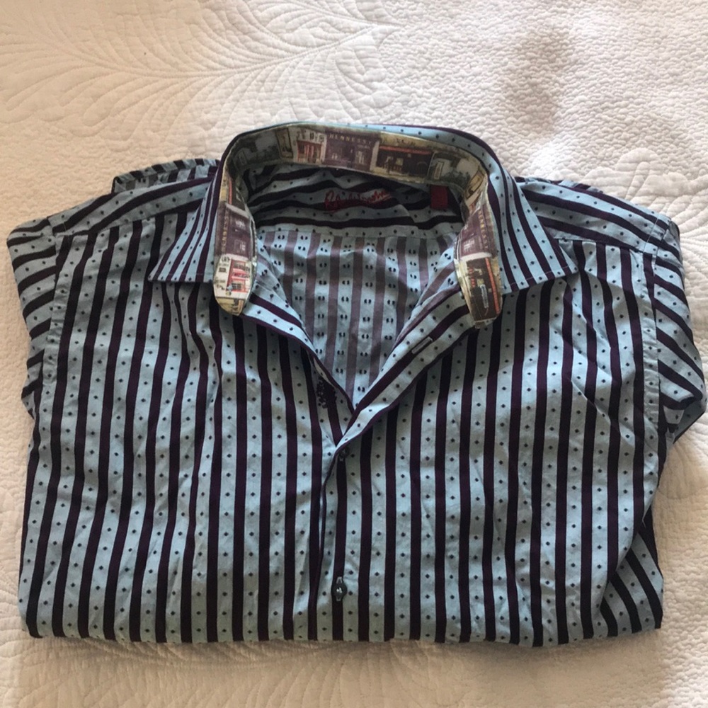 ROBERT GRAHAM Knowledge Wisdom Truth XL Flip Shirt